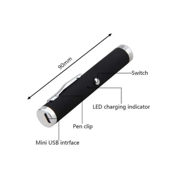 USB Charging Green Laser Pointer Powerful Super Power Laser Pen 711 Red Dot 532nm Continuous Line Hunting Laser Equipment - Image 4