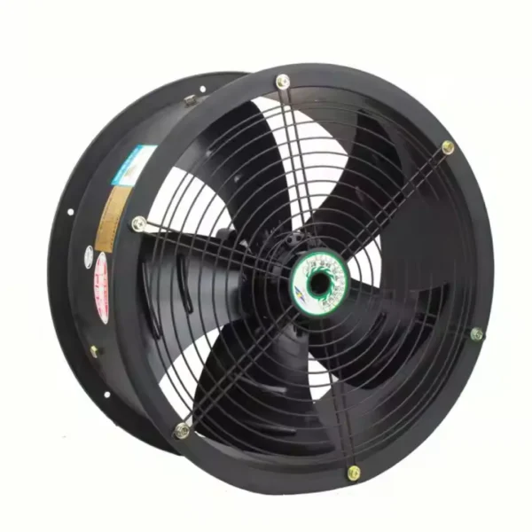 08″ China Axial Drum / Blower Fan - Industrial Type - High Speed - Image 2