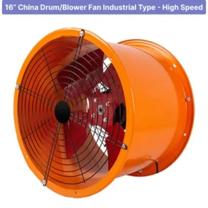 24″ Bangla Axial Drum / Blower Fan - Industrial Type - High Speed