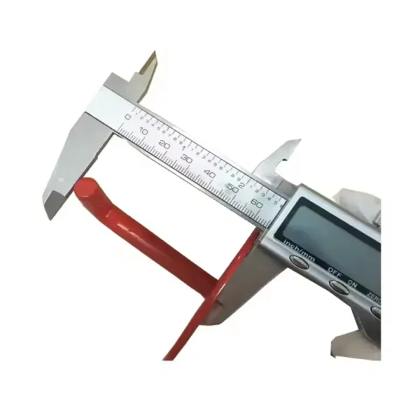 Co2 fire extinguisher wall bracket red round hanging fixer - Image 3