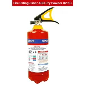 Fire Extinguisher ABC Dry Powder 02 KG - Red