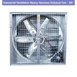 Industrial Ventilator Heavy Hammer Exhaust Fan - 36″