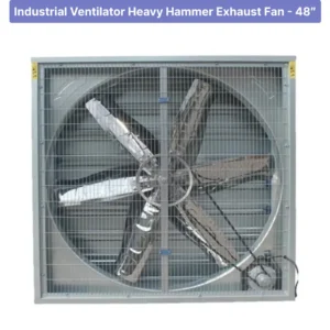 Industrial Ventilator Heavy Hammer Exhaust Fan - 48″