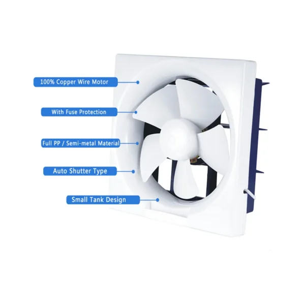 Portable Deluxe Exhaust 6" Fan - Image 3