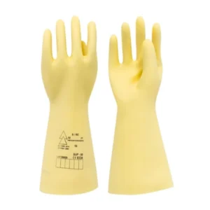 33 KV Electrical Insulated Rubber Seamless Hand Gloves
