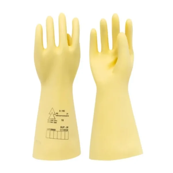 33 KV Electrical Insulated Rubber Seamless Hand Gloves