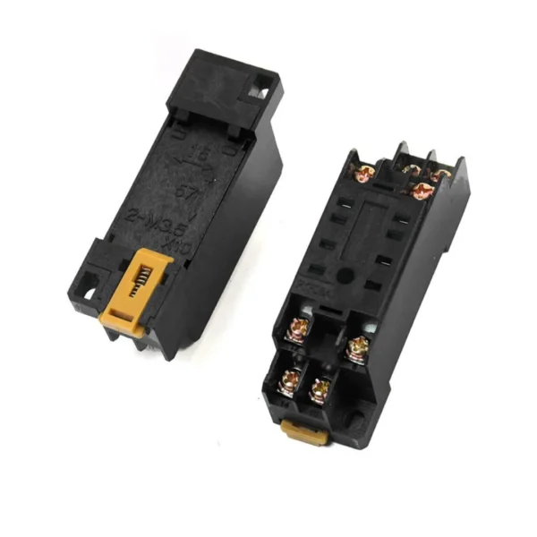 8 Pin 24Vdc Industrial Relay With Base Omron - Solar Panel - Image 4