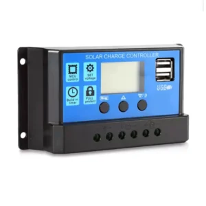 Digital Solar Charge Controller 20A 12V Battery for 20-200W Solar Panel