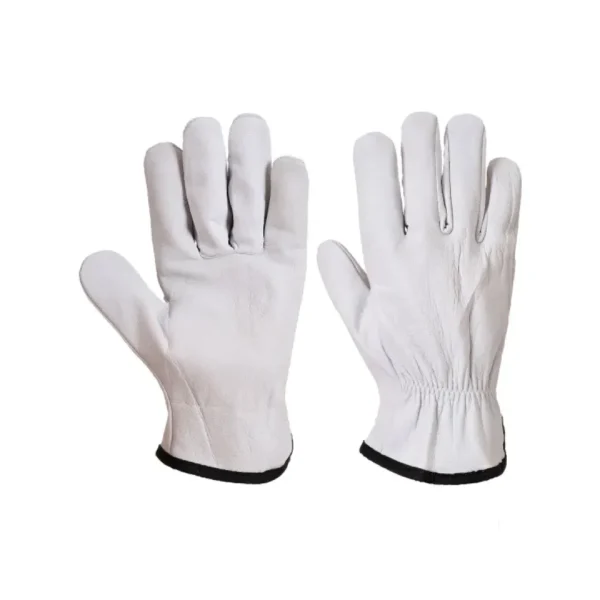 Full Fingered Leather work Glove Cowhide - Image 3