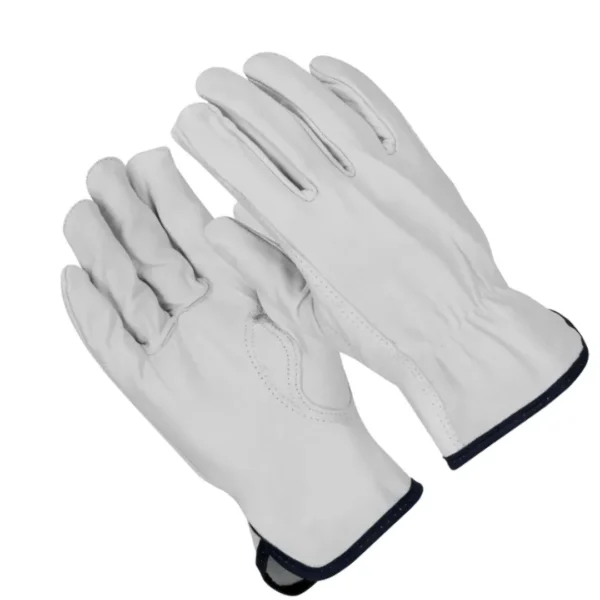 Full Fingered Leather work Glove Cowhide - Image 2