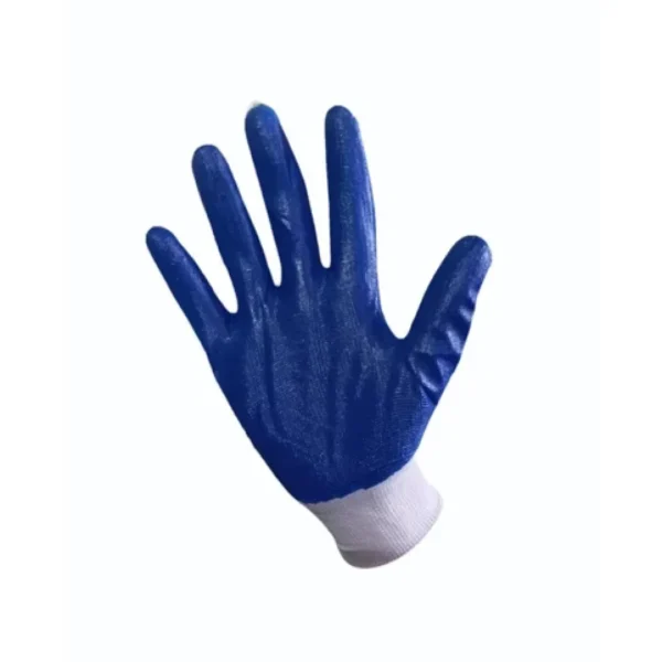 Nylon Safety Hand Gloves Anti Cut Cut Resistant Industrial Finger Protection Nitrile Coated Safety Gloves - Image 3